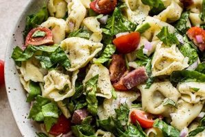 Easy Cold Tortellini Salad Recipe for Summer Quick Salad Recipes for Healthy Salad Ideas to Boost Your Nutrition Easy Cold Tortellini Salad Recipe for Summer | Quick Salad Recipes for Healthy Salad Ideas to Boost Your Nutrition