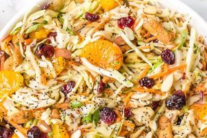 Easy Asian Chicken Cranberry Salad Recipe Quick Salad Recipes for Healthy Salad Ideas to Boost Your Nutrition Easy Asian Chicken Cranberry Salad Recipe | Quick Salad Recipes for Healthy Salad Ideas to Boost Your Nutrition