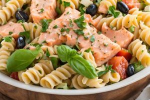 Easy Salmon Pasta Salad Recipe: A Delicious Meal Quick Salad Recipes for Healthy Salad Ideas to Boost Your Nutrition Easy Salmon Pasta Salad Recipe: A Delicious Meal | Quick Salad Recipes for Healthy Salad Ideas to Boost Your Nutrition