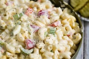Classic Macaroni Salad with Miracle Whip Recipe Quick Salad Recipes for Healthy Salad Ideas to Boost Your Nutrition Classic Macaroni Salad with Miracle Whip Recipe | Quick Salad Recipes for Healthy Salad Ideas to Boost Your Nutrition