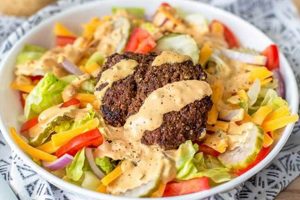 Best Smash Burger Salad Recipe: Easy & Healthy Quick Salad Recipes for Healthy Salad Ideas to Boost Your Nutrition Best Smash Burger Salad Recipe: Easy & Healthy | Quick Salad Recipes for Healthy Salad Ideas to Boost Your Nutrition