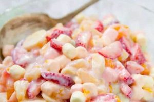 Easy Fruit & Marshmallow Salad Recipe Quick Salad Recipes for Healthy Salad Ideas to Boost Your Nutrition Easy Fruit & Marshmallow Salad Recipe | Quick Salad Recipes for Healthy Salad Ideas to Boost Your Nutrition
