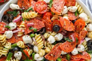 Pizza Pasta Salad Recipe Quick Salad Recipes for Healthy Salad Ideas to Boost Your Nutrition Pizza Pasta Salad Recipe | Quick Salad Recipes for Healthy Salad Ideas to Boost Your Nutrition