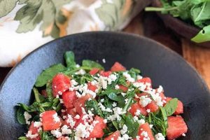 Easy Arugula Watermelon Feta Salad Recipe Quick Salad Recipes for Healthy Salad Ideas to Boost Your Nutrition Easy Arugula Watermelon Feta Salad Recipe | Quick Salad Recipes for Healthy Salad Ideas to Boost Your Nutrition