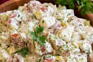 Classic Traditional Red Potato Salad Recipe Quick Salad Recipes for Healthy Salad Ideas to Boost Your Nutrition Classic Traditional Red Potato Salad Recipe | Quick Salad Recipes for Healthy Salad Ideas to Boost Your Nutrition