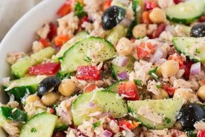 Easy Mediterranean Tuna Salad Recipe (Quick & Healthy) | Quick Salad Recipes for Healthy Salad Ideas to Boost Your Nutrition
