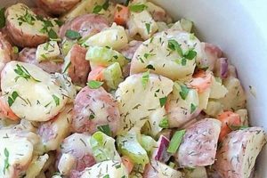 Classic Baby Red Potato Salad Recipe Quick Salad Recipes for Healthy Salad Ideas to Boost Your Nutrition Classic Baby Red Potato Salad Recipe | Quick Salad Recipes for Healthy Salad Ideas to Boost Your Nutrition