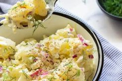 Classic Potato Salad with Mayo & Mustard Recipe Quick Salad Recipes for Healthy Salad Ideas to Boost Your Nutrition Classic Potato Salad with Mayo & Mustard Recipe | Quick Salad Recipes for Healthy Salad Ideas to Boost Your Nutrition