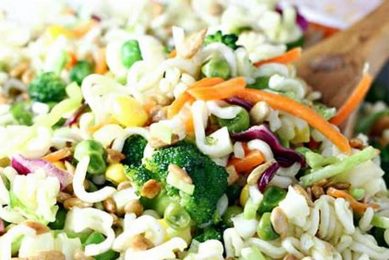 Easy Broccoli Ramen Noodle Salad Recipes & Ideas Quick Salad Recipes for Healthy Salad Ideas to Boost Your Nutrition Easy Broccoli Ramen Noodle Salad Recipes & Ideas | Quick Salad Recipes for Healthy Salad Ideas to Boost Your Nutrition