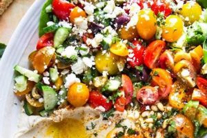Easy & Healthy Hummus Salad Recipe Quick Salad Recipes for Healthy Salad Ideas to Boost Your Nutrition Easy & Healthy Hummus Salad Recipe | Quick Salad Recipes for Healthy Salad Ideas to Boost Your Nutrition