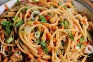 Easy Cold Thai Pasta Salad Recipe Quick Salad Recipes for Healthy Salad Ideas to Boost Your Nutrition Easy Cold Thai Pasta Salad Recipe | Quick Salad Recipes for Healthy Salad Ideas to Boost Your Nutrition
