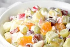 Classic Fruit Salad with Creamy Mayonnaise Recipe Quick Salad Recipes for Healthy Salad Ideas to Boost Your Nutrition Classic Fruit Salad with Creamy Mayonnaise Recipe | Quick Salad Recipes for Healthy Salad Ideas to Boost Your Nutrition