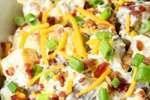 Easy Loaded Baked Potato Salad Recipe: Simple & Tasty | Quick Salad Recipes for Healthy Salad Ideas to Boost Your Nutrition