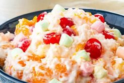 Classic Ambrosia Salad with Jello Recipe Quick Salad Recipes for Healthy Salad Ideas to Boost Your Nutrition Classic Ambrosia Salad with Jello Recipe | Quick Salad Recipes for Healthy Salad Ideas to Boost Your Nutrition