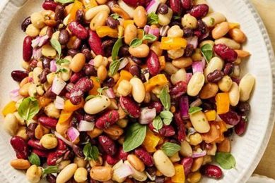 Hearty High Protein Bean Salad Recipe (Easy!) Quick Salad Recipes for Healthy Salad Ideas to Boost Your Nutrition Hearty High Protein Bean Salad Recipe (Easy!) | Quick Salad Recipes for Healthy Salad Ideas to Boost Your Nutrition