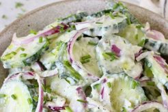Easy Cucumber Salad with Yogurt Recipe Quick Salad Recipes for Healthy Salad Ideas to Boost Your Nutrition Easy Cucumber Salad with Yogurt Recipe | Quick Salad Recipes for Healthy Salad Ideas to Boost Your Nutrition