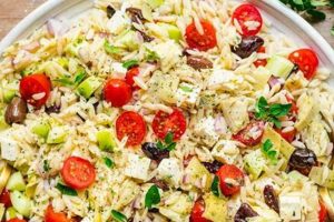 Easy Whole Foods Greek Orzo Salad Recipe Quick Salad Recipes for Healthy Salad Ideas to Boost Your Nutrition Easy Whole Foods Greek Orzo Salad Recipe | Quick Salad Recipes for Healthy Salad Ideas to Boost Your Nutrition