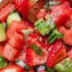Easy Strawberry Cucumber Salad Recipe & Dressing | Quick Salad Recipes for Healthy Salad Ideas to Boost Your Nutrition