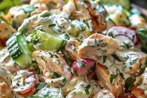 Easy Greek Chicken Tzatziki Salad Recipe Quick Salad Recipes for Healthy Salad Ideas to Boost Your Nutrition Easy Greek Chicken Tzatziki Salad Recipe | Quick Salad Recipes for Healthy Salad Ideas to Boost Your Nutrition