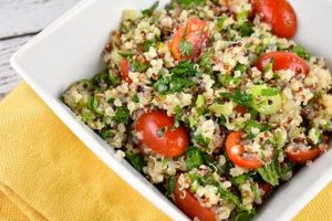 Fresh & Healthy Quinoa Tabbouleh Salad Recipe Quick Salad Recipes for Healthy Salad Ideas to Boost Your Nutrition Fresh & Healthy Quinoa Tabbouleh Salad Recipe | Quick Salad Recipes for Healthy Salad Ideas to Boost Your Nutrition