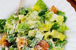 Easy Caesar Salad with Creamy Mayo Dressing | Quick Salad Recipes for Healthy Salad Ideas to Boost Your Nutrition