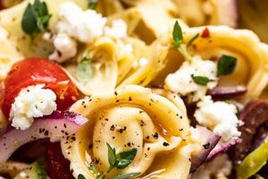 Easy Greek Tortellini Pasta Salad Recipe for Summer Quick Salad Recipes for Healthy Salad Ideas to Boost Your Nutrition Easy Greek Tortellini Pasta Salad Recipe for Summer | Quick Salad Recipes for Healthy Salad Ideas to Boost Your Nutrition