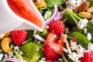 Easy Raspberry Vinaigrette Salad Recipe Quick Salad Recipes for Healthy Salad Ideas to Boost Your Nutrition Easy Raspberry Vinaigrette Salad Recipe | Quick Salad Recipes for Healthy Salad Ideas to Boost Your Nutrition