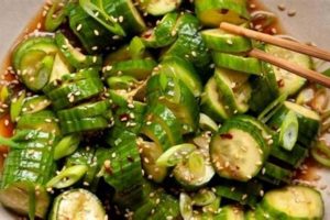 Tiktok Cucumber Salad Recipes | Quick Salad Recipes for Healthy Salad Ideas to Boost Your Nutrition