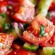 Easy Cava Cucumber Tomato Salad Recipe | Quick Salad Recipes for Healthy Salad Ideas to Boost Your Nutrition