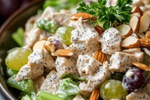 Classic Poppy Seed Chicken Salad Recipe | Quick Salad Recipes for Healthy Salad Ideas to Boost Your Nutrition