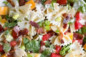 Best Bacon Ranch Pasta Salad Recipe Ever! | Quick Salad Recipes for Healthy Salad Ideas to Boost Your Nutrition