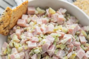 Classic Great Ham Salad Recipe (Easy & Quick) | Quick Salad Recipes for Healthy Salad Ideas to Boost Your Nutrition