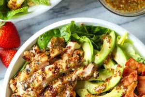 Easy Honey Mustard Chicken Salad Recipe | Quick Salad Recipes for Healthy Salad Ideas to Boost Your Nutrition