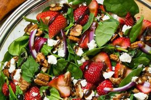 Best Strawberry Spinach Salad Recipes & Ideas | Quick Salad Recipes for Healthy Salad Ideas to Boost Your Nutrition