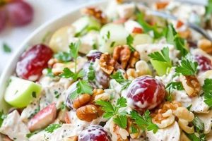 Classic Apple Walnut Chicken Salad Recipe | Quick Salad Recipes for Healthy Salad Ideas to Boost Your Nutrition
