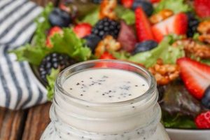 Easy Lemon Poppy Seed Dressing Recipe | Quick Salad Recipes for Healthy Salad Ideas to Boost Your Nutrition