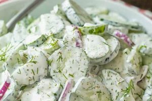 Best Creamy Cucumber and Onion Salad Recipe Ever Quick Salad Recipes for Healthy Salad Ideas to Boost Your Nutrition Best Creamy Cucumber and Onion Salad Recipe Ever | Quick Salad Recipes for Healthy Salad Ideas to Boost Your Nutrition