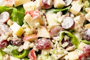 Quick & Easy Waldorf Salad Recipe (Classic) | Quick Salad Recipes for Healthy Salad Ideas to Boost Your Nutrition