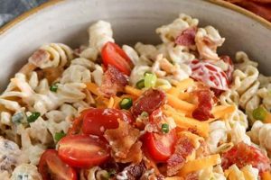 Ranch And Bacon Pasta Salad Recipe | Quick Salad Recipes for Healthy Salad Ideas to Boost Your Nutrition