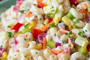 Classic Macaroni Salad with Cheese Recipe Quick Salad Recipes for Healthy Salad Ideas to Boost Your Nutrition Classic Macaroni Salad with Cheese Recipe | Quick Salad Recipes for Healthy Salad Ideas to Boost Your Nutrition
