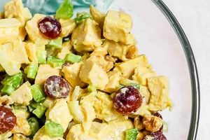 Easy Chicken Salad with Honey Mustard Dressing Recipe | Quick Salad Recipes for Healthy Salad Ideas to Boost Your Nutrition