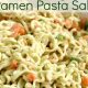 Easy Ramen Pasta Salad Recipe: A Quick & Tasty Meal | Quick Salad Recipes for Healthy Salad Ideas to Boost Your Nutrition