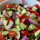 Easy Cucumber, Tomato, & Onion Salad Recipe | Quick Salad Recipes for Healthy Salad Ideas to Boost Your Nutrition