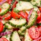 Easy Tomato Cuke Salad Recipe: A Refreshing Dish | Quick Salad Recipes for Healthy Salad Ideas to Boost Your Nutrition