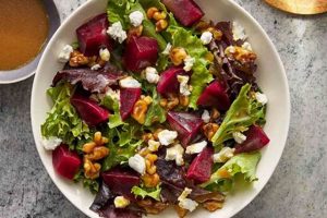 Goat Cheese And Beet Salad Recipe | Quick Salad Recipes for Healthy Salad Ideas to Boost Your Nutrition