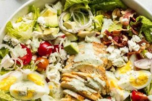 Classic Green Goddess Cobb Salad Recipe | Quick Salad Recipes for Healthy Salad Ideas to Boost Your Nutrition