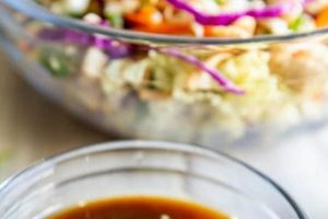 Best Oriental Chicken Salad Dressing Recipe (Easy!) | Quick Salad Recipes for Healthy Salad Ideas to Boost Your Nutrition