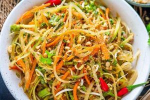 Authentic Thai Papaya Salad Recipe (Som Tum) | Quick Salad Recipes for Healthy Salad Ideas to Boost Your Nutrition