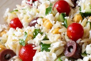 Easy Greek Orzo Salad Recipe: A Refreshing Dish | Quick Salad Recipes for Healthy Salad Ideas to Boost Your Nutrition