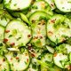 Easy Cucumber Salad Recipe with Sesame Oil Dressing | Quick Salad Recipes for Healthy Salad Ideas to Boost Your Nutrition